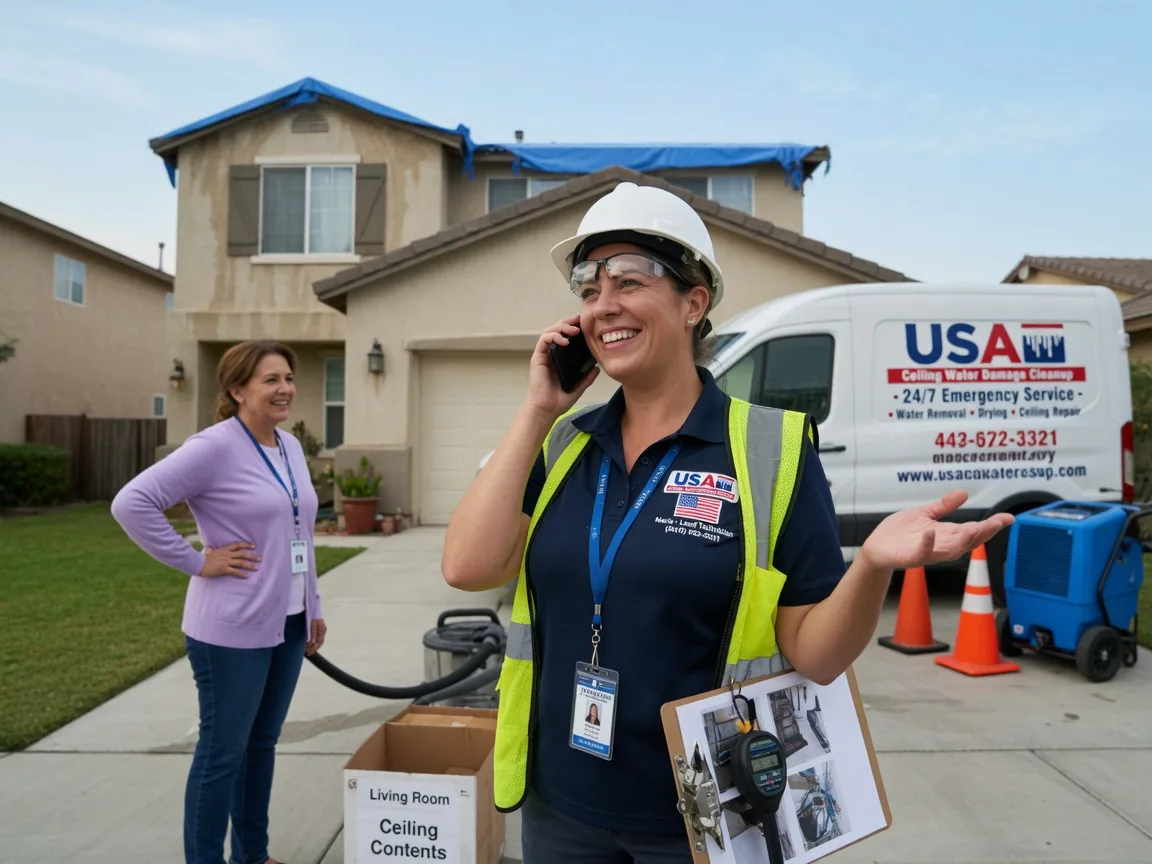 Ceiling Water Damage Restoration Richards, TX FAQs
